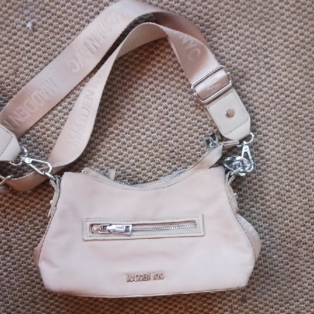 Steve Madden Beige Crossbody Bag